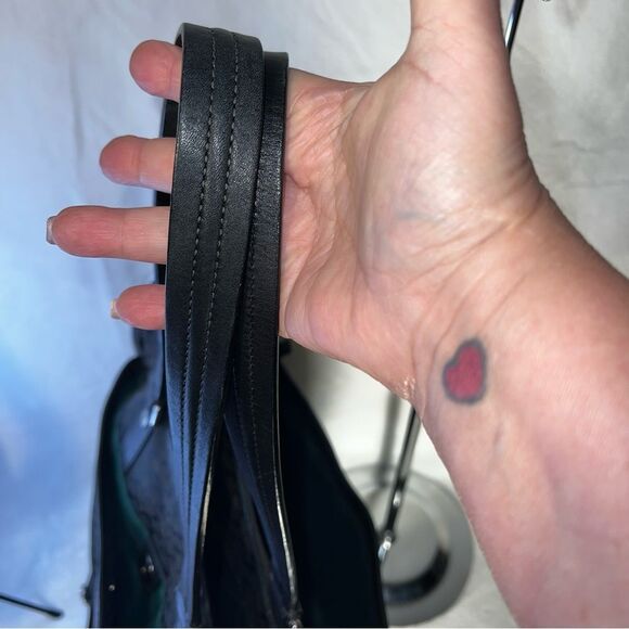 Coach Black Signature Handbag Tote Weekender Diaper Bag - #77156 - Picture 8 of 15